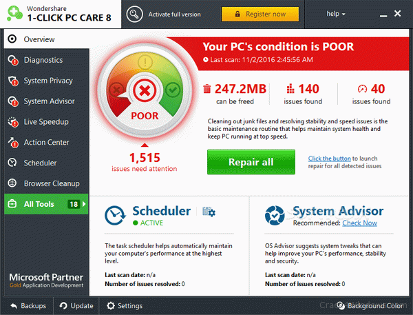 advanced pc care activation code