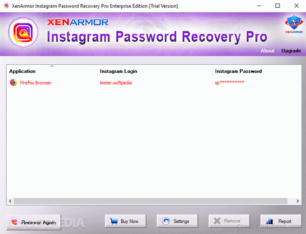 instagram password finder registration key
