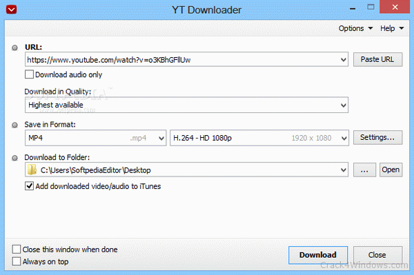 YT Downloader Pro 9.0.0 instal the last version for apple